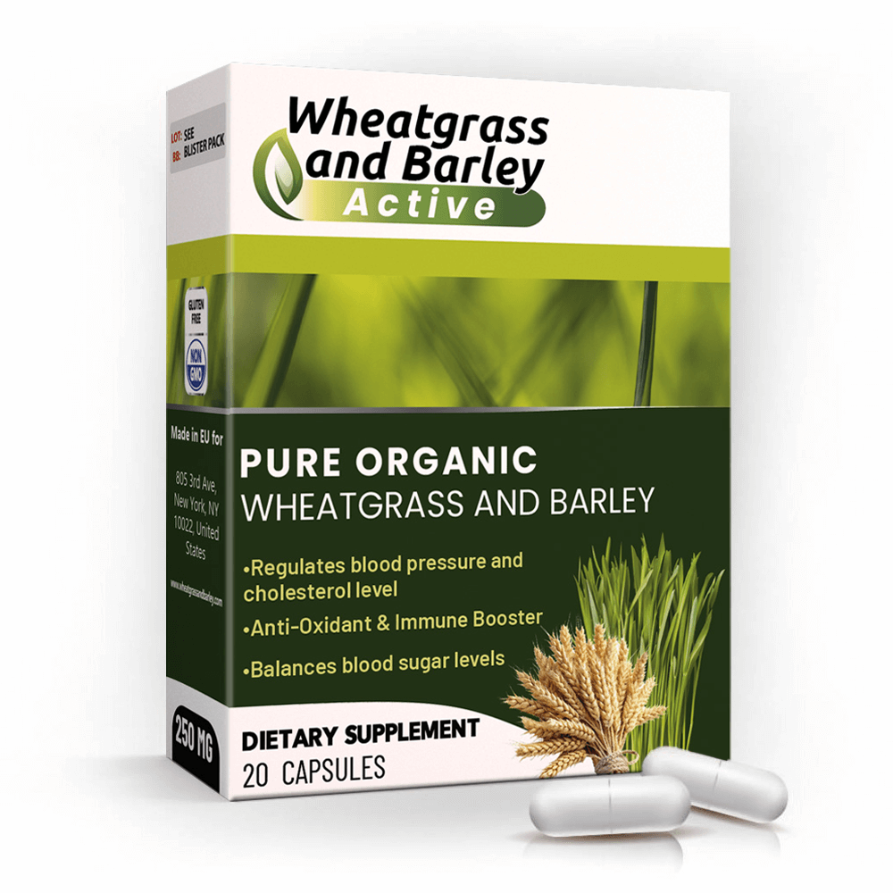 Wheatgrass & Barley Active – Your Daily Nutrient Powerhouse