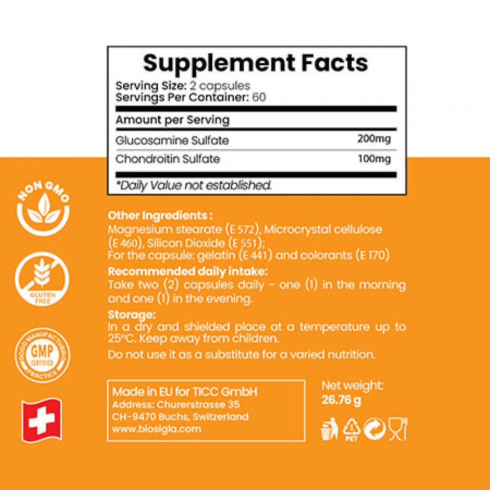 Joint Support is a premium product packed with all-natural ingredients to help your joints stay strong and healthy