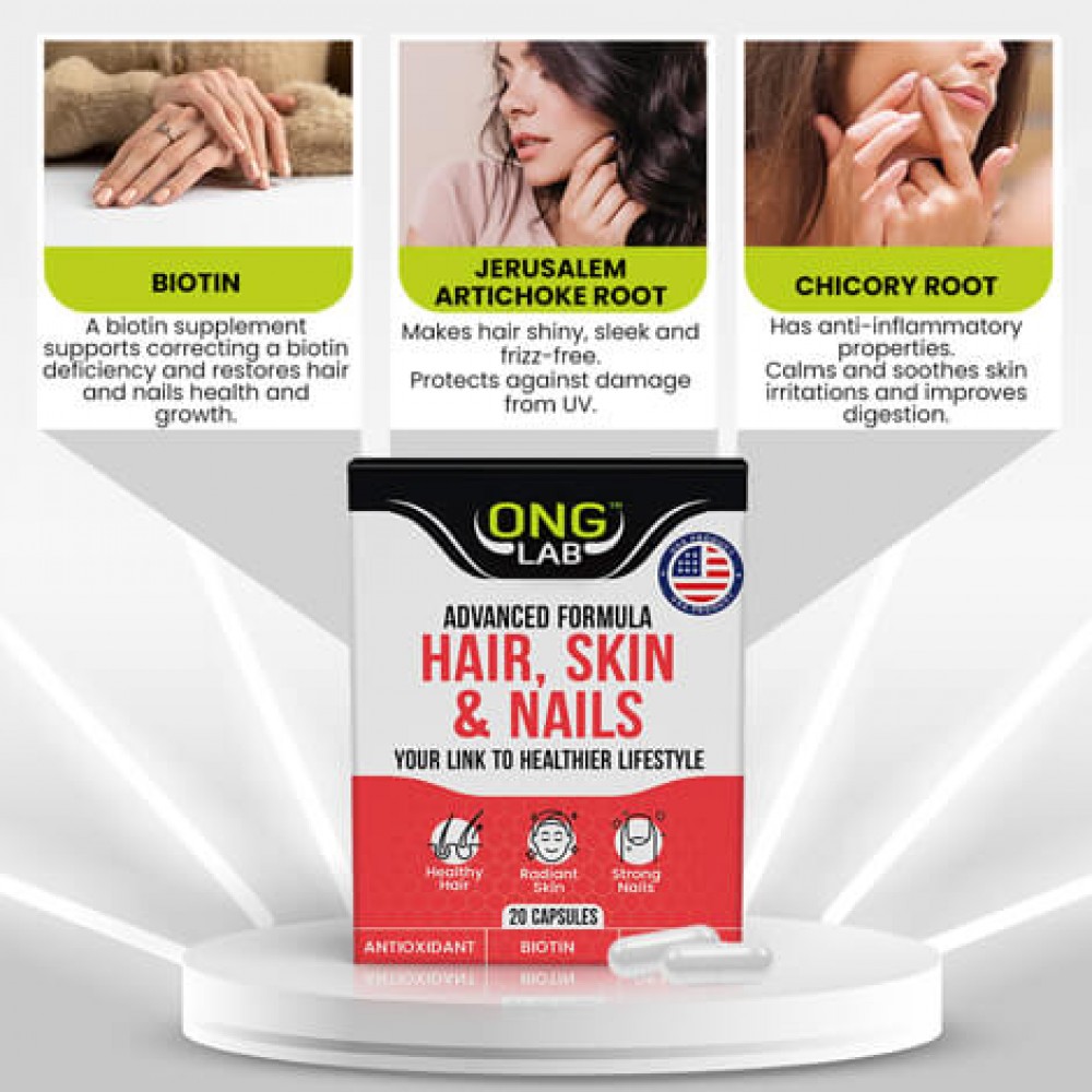 ONG Lab - Hair, Skin & Nails Support