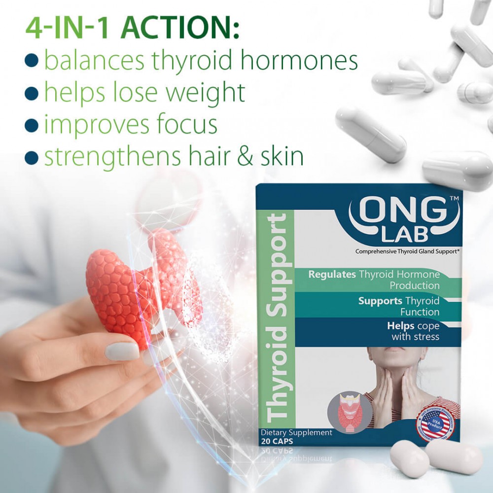 Thyroid Support - Helps restore thyroid hormone balance