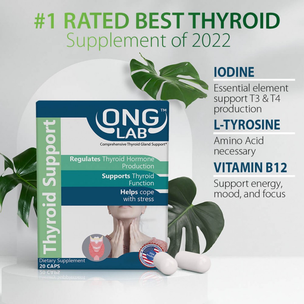 Thyroid Support - Helps restore thyroid hormone balance