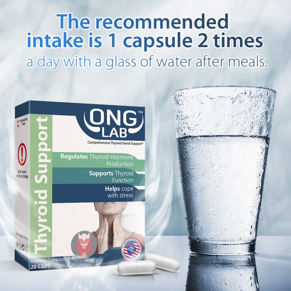 Thyroid Support - Helps restore thyroid hormone balance